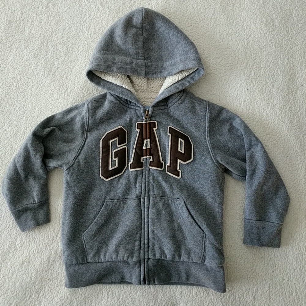 babyGap fleece-lined hoodie